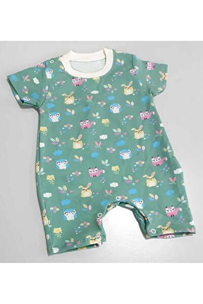 Sönmez Baby MİNİK BAYKUŞ YAZLIK PENYE KISA BEBE TULUM