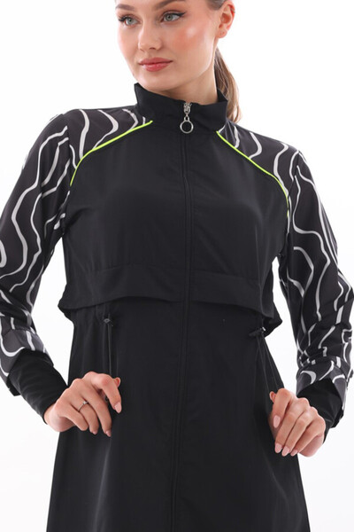 REMSA 2425-1 Duru Hijab μαγιό - Μονό μπλουζάκι, Παρασύρματο Πλήρως Καλυμμένο