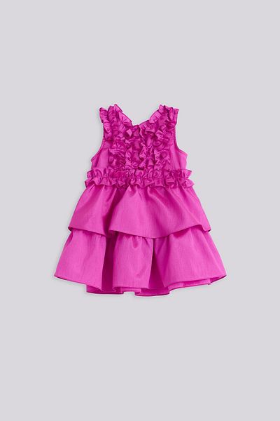 Lia Lea Bg Store فستان وردي للفتيات الصغيرات