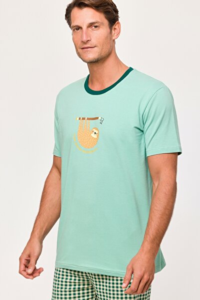 Woody 10-16 years old boy's pajama-pza - 730-light blue