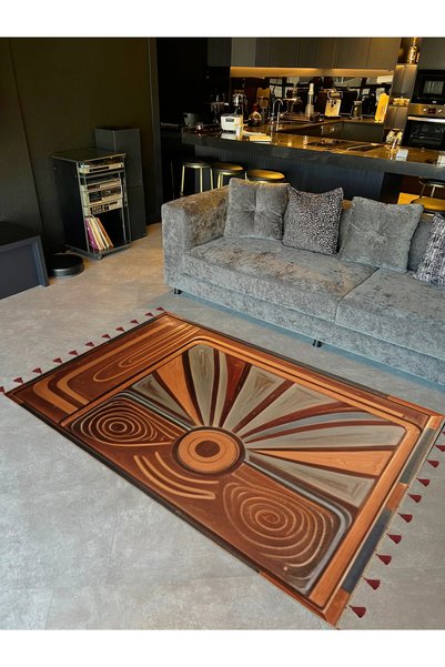 Rugs Modern Halı Royal Karma – Covor decorativ modern, cu model de forme abst...