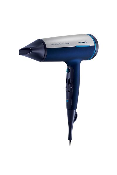 Philips مجفف الشعر SalonDry PowerProtect 2500W HP4996 - أزرق