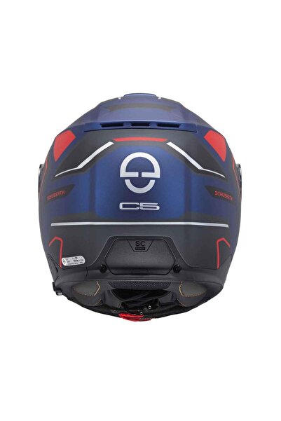 Schuberth Schubert C5 Omega Blue Çene Açılır Motosiklet Kask