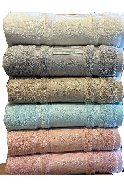 GOLDROOM BAMBU HAVLU SETİ 50*90 6 LI