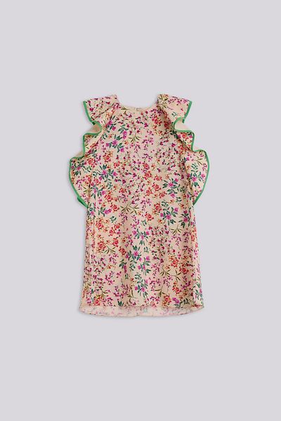Lia Lea Bg Store Girl Beige Dress