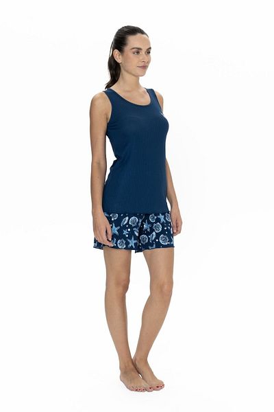 U.S. Polo Assn. 20106 Γυναικείο σορτς με χοντρό λουράκι Navy Blue