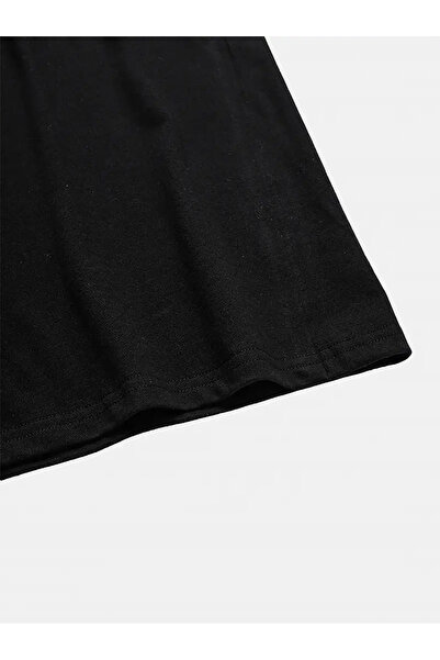 HOFFNUNG Plus Size Women's Short Sleeve Crew Neck T-Shirt Dress Nightgown