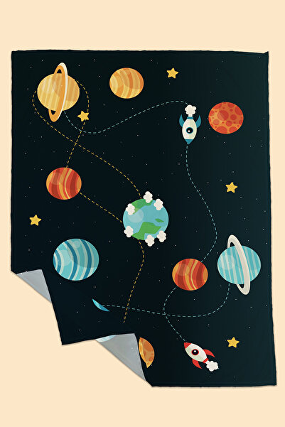 Arancione Co Space Water Repellent, Yer/Mama Sandalyesi Altı, Aktivite, Yemek ve Oyun Örtüsü