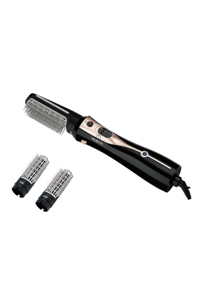 rebune مجفف شعر أيوني بقوة 1200 واط، RE-2078-2 - أسود