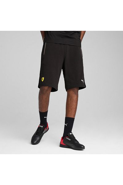 Puma Ανδρικό μαύρο σορτς Ferrari Race Sweat