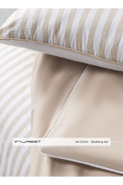 INREST Follett Single Duvet Cover Set (Without Filling) Cotton 100% Single Size 160x230 cm - 5 Pcs