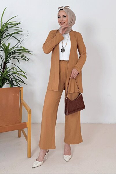 Bestenur Aser Bürümcük Triple Set 1363 - Mink