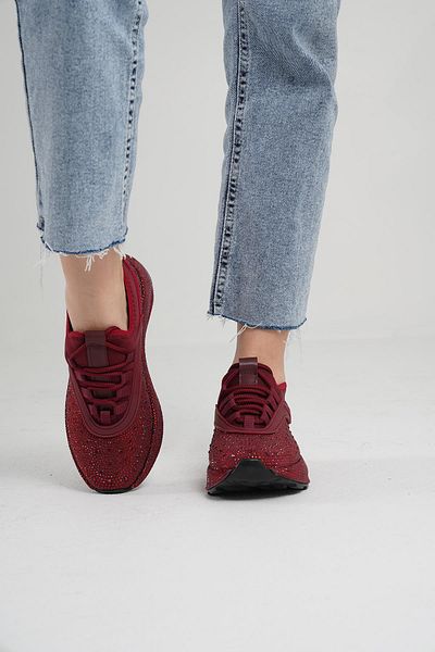 Beyond Burgundy Stone Women's Sneakers - 4cm Byndki̇105