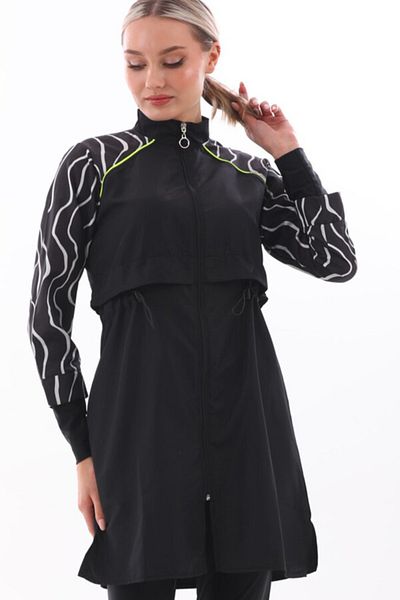 REMSA 2425-1 Duru Hijab μαγιό - Μονό μπλουζάκι, Παρασύρματο Πλήρως Καλυμμένο