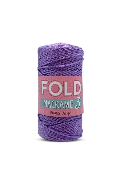 FOLD Macrame Yarn No:3 - 130 polyester, 1 Mm, 100 gr, 115 M Supla Rope Bag Rope
