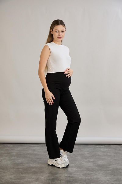 Işşıl Işşil 4554-Luxury Winter Pipe Leg Maternity Clothing Fabric Pants