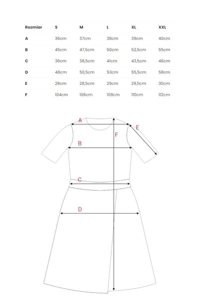 Stylove A trapeze dress with a pleat