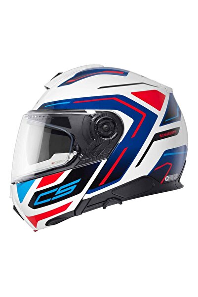 Schuberth Schubert C5 Omega White Çene Açılır Motosiklet Kask