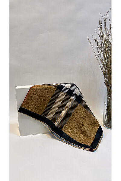 Onur Scarf - Women's Cotton Plaid Soft Scarf