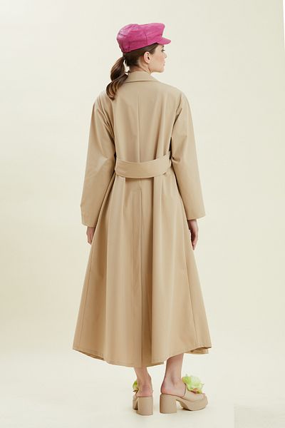 VERDA Belt Detailed Trench Coat