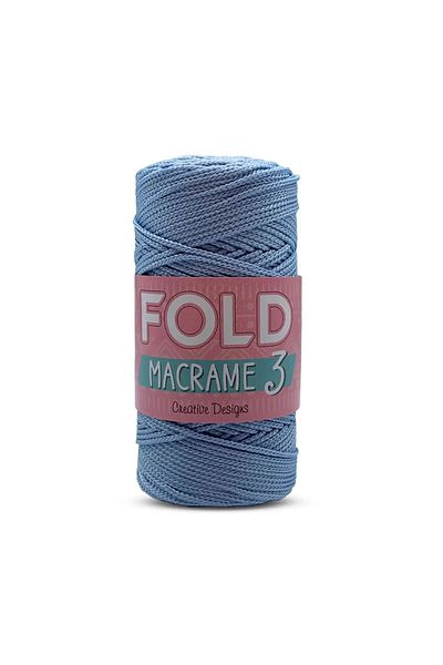 FOLD Νήμα Macrame No:3 - Πολυεστερικό νήμα 1 Mm, 100 gr, 115 M Supla Bag String