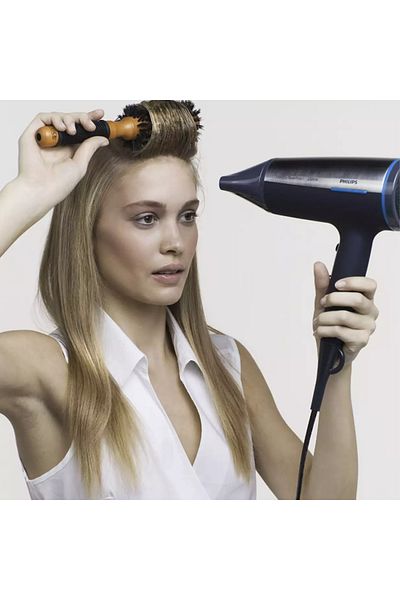 Philips مجفف الشعر SalonDry PowerProtect 2500W HP4996 - أزرق