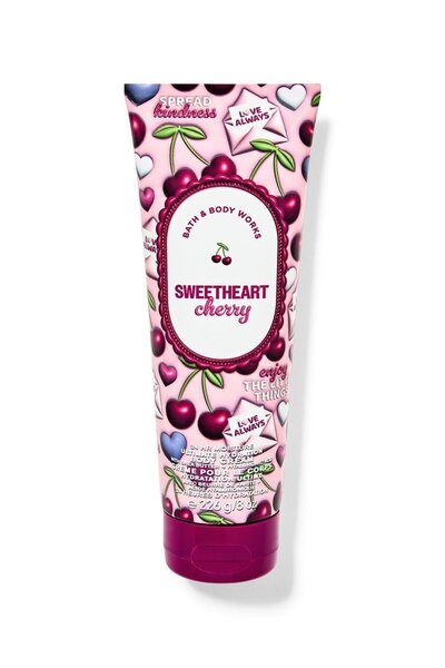 Bath & Body Works Sweetheart Cherry Shea İçeren Vücut Kremi