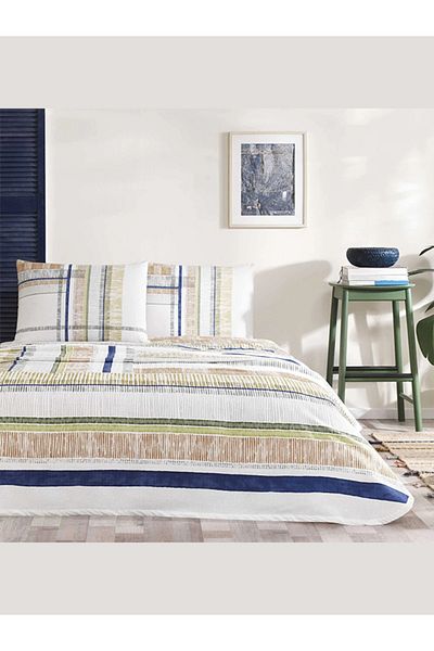 Taç Young Fashion Pique Set Colin Blue Double