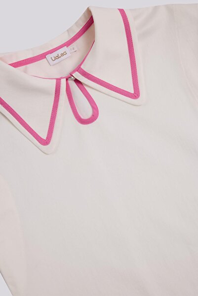 Lia Lea Bg Store Girls Off-White Μπλούζα