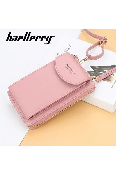 baellerry Large Capacity Women's Bag - Card Holder & Shoulder Strap
