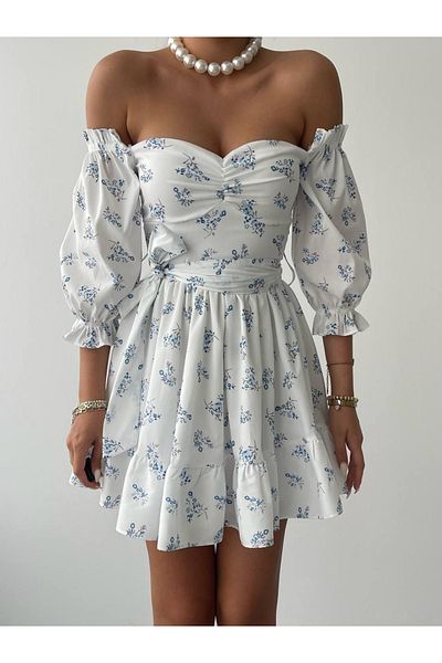 Modayakamoz Rucka Mini rochie cu talie