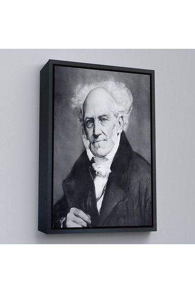 Harita Sepeti Pictură Arthur Schopenhauer cu cadru de aur