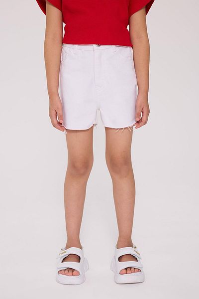 Tyess Basic Λευκό σορτς για κορίτσια Bg Store