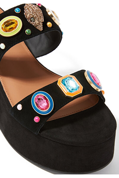 Kurt Geiger Taşlı Platform Topuklu Ayakkabı