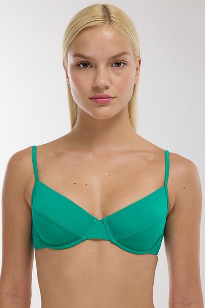 AYYILDIZ 63561 Nile Green Bikini Top