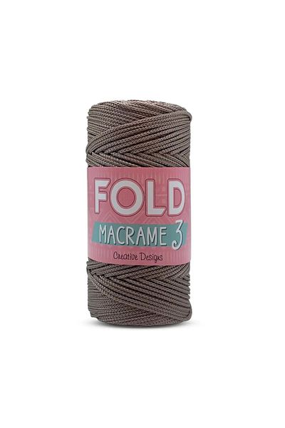 FOLD Κορδόνι Μακρόνημα Νο:3 - 040 Πολυεστέρας, 1 χλστ - 100 γρ 115 Μ Κορδόνι Σακούλας