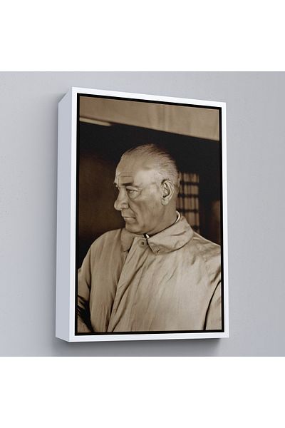 Harita Sepeti Pictură Ataturk cu cadru alb