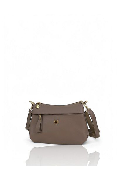 MOTTO Soft Leather Multi-Compartment Women's Bag
