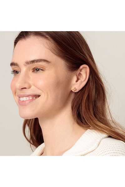 Energetix Nautical Design Detailed Stud Magnetic Earrings