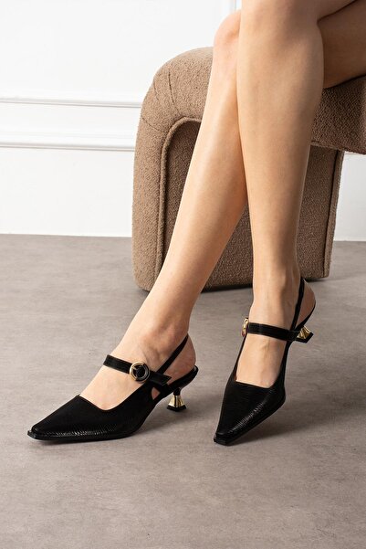 ShoeTek Zavirya Γυναικεία παπούτσια με τακούνι με λουράκι με αγκράφα Stiletto...