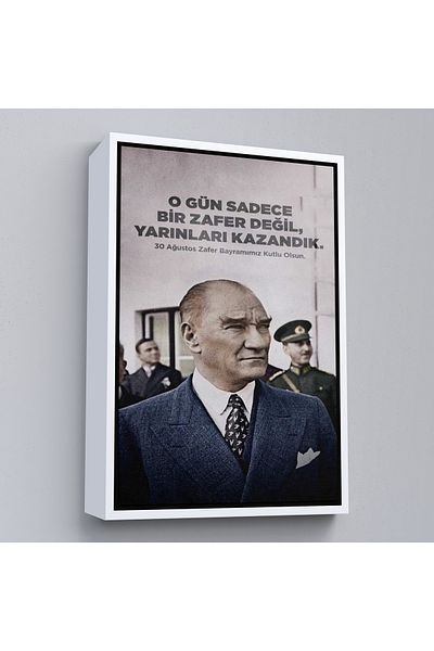 Harita Sepeti Cu cadru alb, într-o zi, nu doar o victorie, am câștigat viitorul Atatürk Tablo