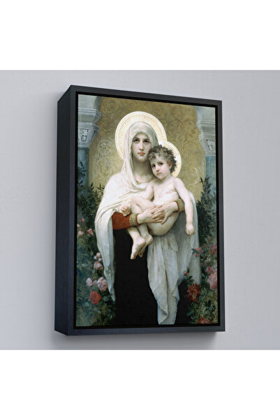 Harita Sepeti Slika sa crnim okvirom: Bogorodica i Sin Isus - Isus Hrist
