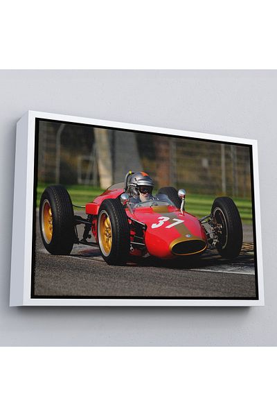 Harita Sepeti Imola Italia în cadru alb, Luigi Musso Historic GP 2012, Heron Alfa Romeo F1 Driver