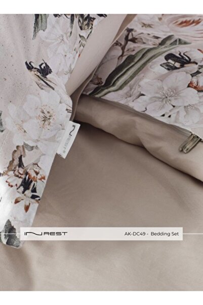 INREST Angel Single Duvet Cover Set (Without Filling) Cotton 100% Single Size 160x230 cm - 5 Pcs