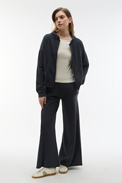 Mudo Wide Leg Seam Detail Track Pants