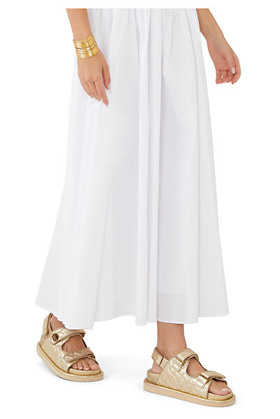 Kurt Geiger Metalik Deri Günlük Sandaletler