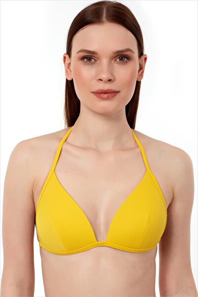 AYYILDIZ 63518 Бікіні-топ з жовтою підкладкою
