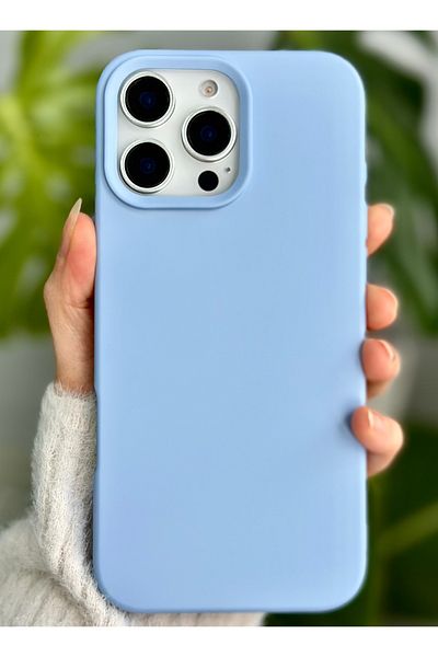 Go Aksesuar حافظة إطلاق من السيليكون المرن المقاوم للبقع مع مخمل داخلي متوافق مع هاتف Iphone 16 Promax