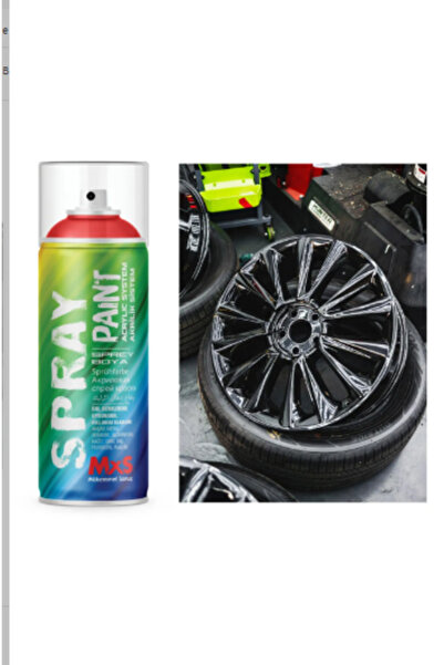 MxS Piano black Parlak akrilik  siyah tampon,ayna kapağı plastik aksam boyası