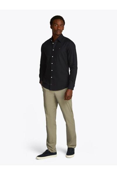Tommy Hilfiger Erkek CL-W STRETCH OXFORD SF SHIRT Gömlek